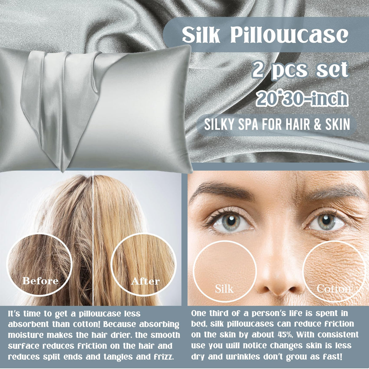 AHAGIFTREE Soft eye mask aids relaxation and sleep.