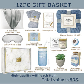 AHAGIFTREE Get Well Basket mug ready for soothing hot beverages