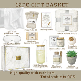 AHAGIFTREE silk pillowcase, smooth texture for skin and hair care