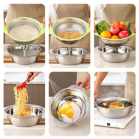 AHIABOAT footed base ensures stable draining.