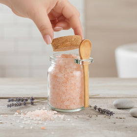 Ahhute body scrub containers for neat, mess-free DIY treatments