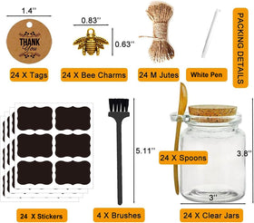 Ahhute corks for sealing jars, convenient and reusable.