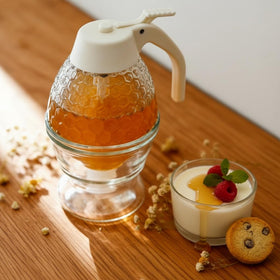 Ahhute honey dispenser wide opening for easy refilling