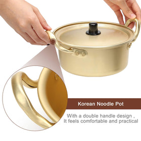 AHIER pot heats fast, reducing cooking time.