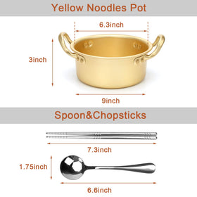 AHIER lightweight pot ideal for camping and outdoor dining.