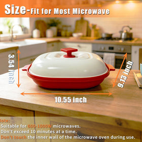 AHJ bacon tray heating materials highlights fast, direct heat for crispy results.