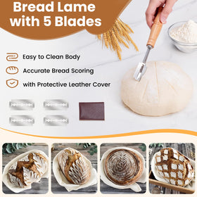 AHUAWA bread lame for precise scoring on dough.