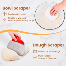 AHUAWA linen bread bag for proofing and storage