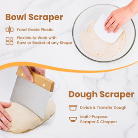 AHUAWA pastry brush with soft bristles for even glaze application.
