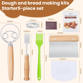 AHUAWA sourdough scoring tool enables artisan crust patterns.