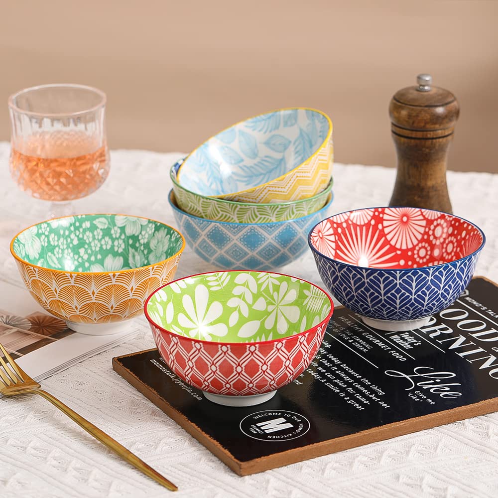 AHX Dessert Bowls Set6 stacked to save cabinet space