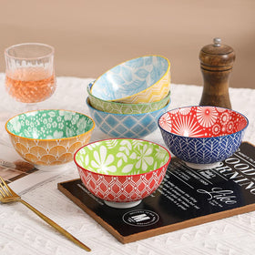 AHX Dessert Bowls Set6 stacked to save cabinet space