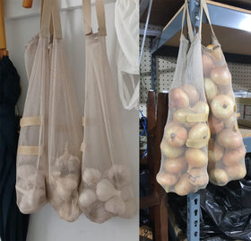 Ahyuan breathable polyester mesh preserves freshness with airflow around produce