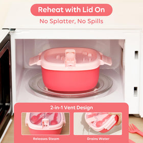 AI LOVE PEACE leakproof design ideal for mess-free meals on the go.