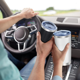 AIANJI 20oz tumbler shown with drink for everyday use.