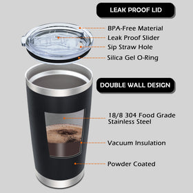 AIANJI powder-coated exterior provides better grip and style.