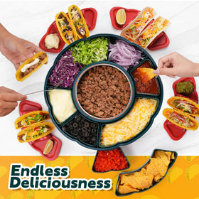 AIBAOLAO Taco Tuesday Kit three-temperature control preserves textures across courses.