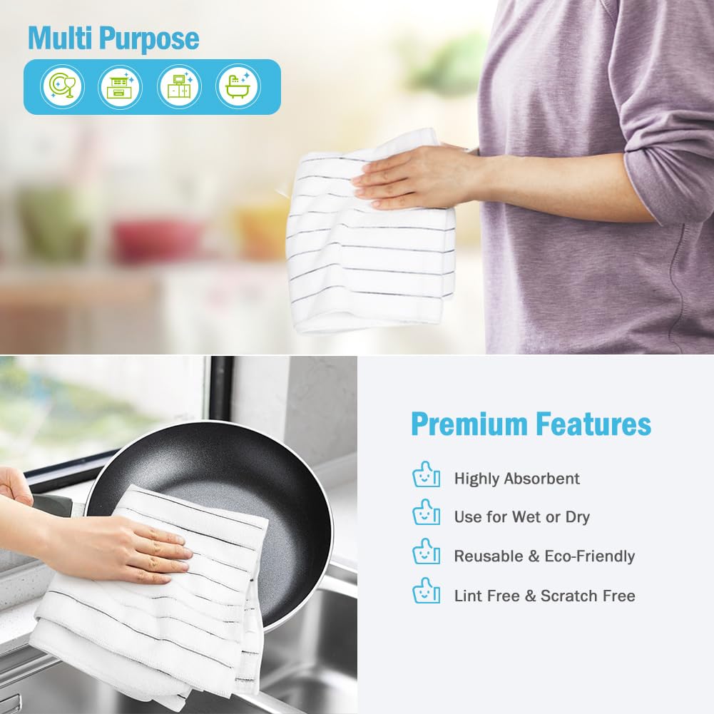 AIDEA surface-safe towels prevent scratches on glass and metal