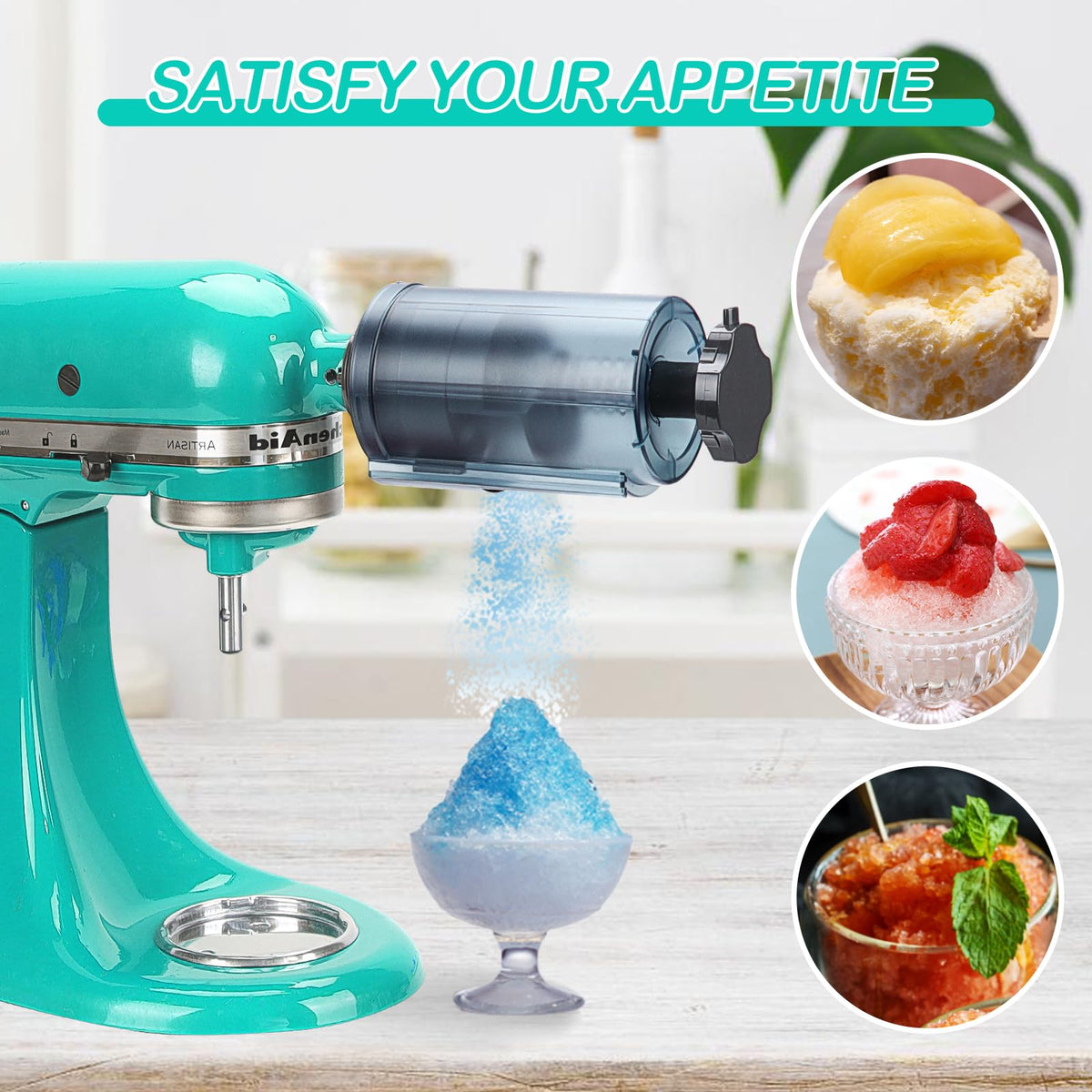 Aien durable ice shaver made from high-quality materials.