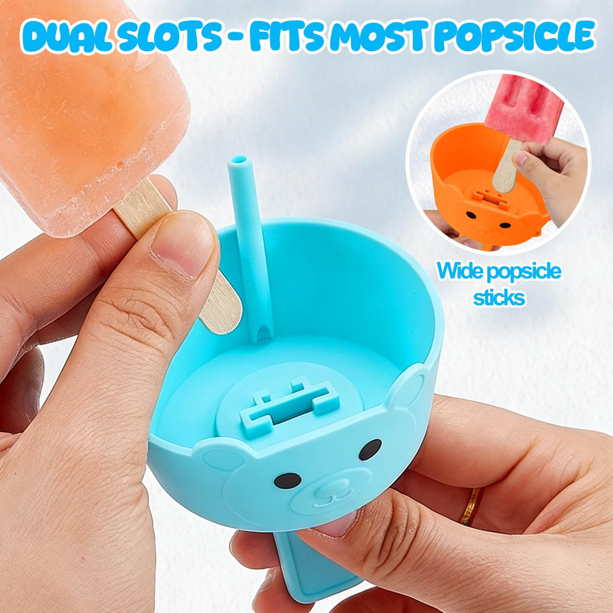 AIERSA kid-friendly handles provide a secure grip for little hands.
