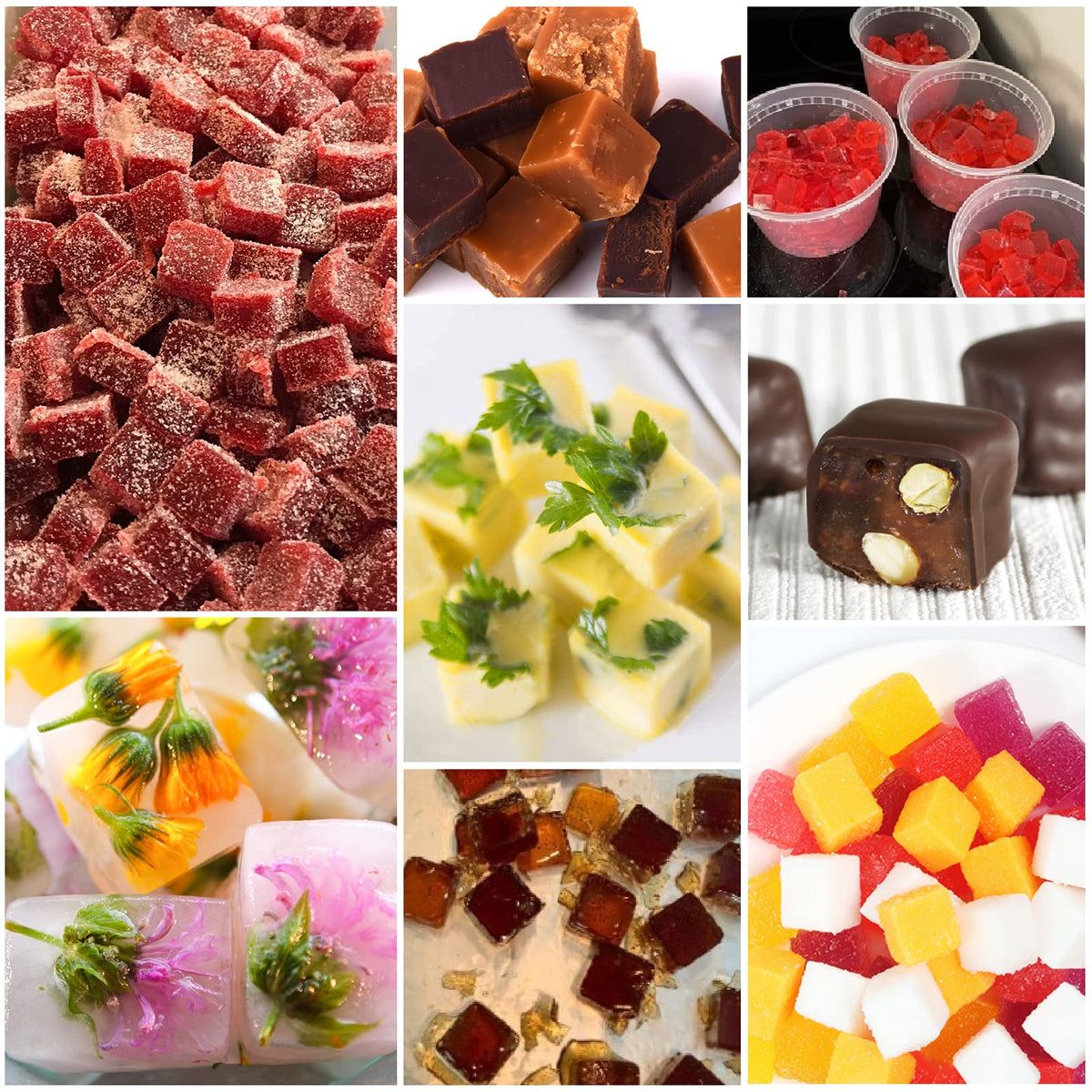 AIERSA square silicone mold is easy to clean and dishwasher safe