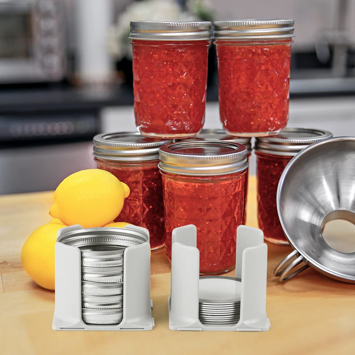 AIEVE ABS plastic lid organizer offers durable daily use.