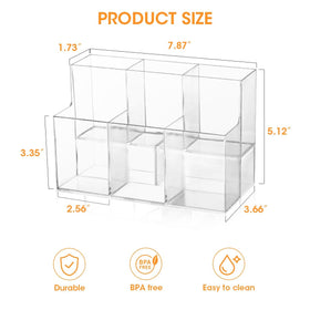 AIEVE BPA-free durable plastic ensures long-lasting countertop use