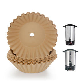 AIEVE coffee filter with large pre-punched holes for even extraction.