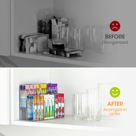 AIEVE crystal-clear acrylic material for a modern, clutter-free pantry
