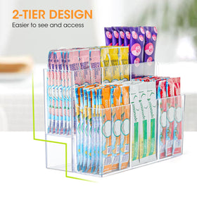 AIEVE 6-compartment layout neatly separates flavors for quick selection