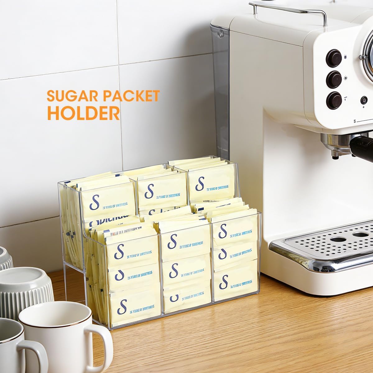 AIEVE pantry and cabinet organization adapts to snacks or cosmetics.