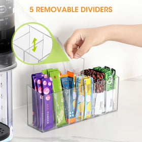 AIEVE removable dividers let you resize compartments for different packets