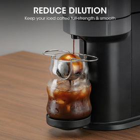 AIEVE XL cup stand supports the ball for easy use during brewing.