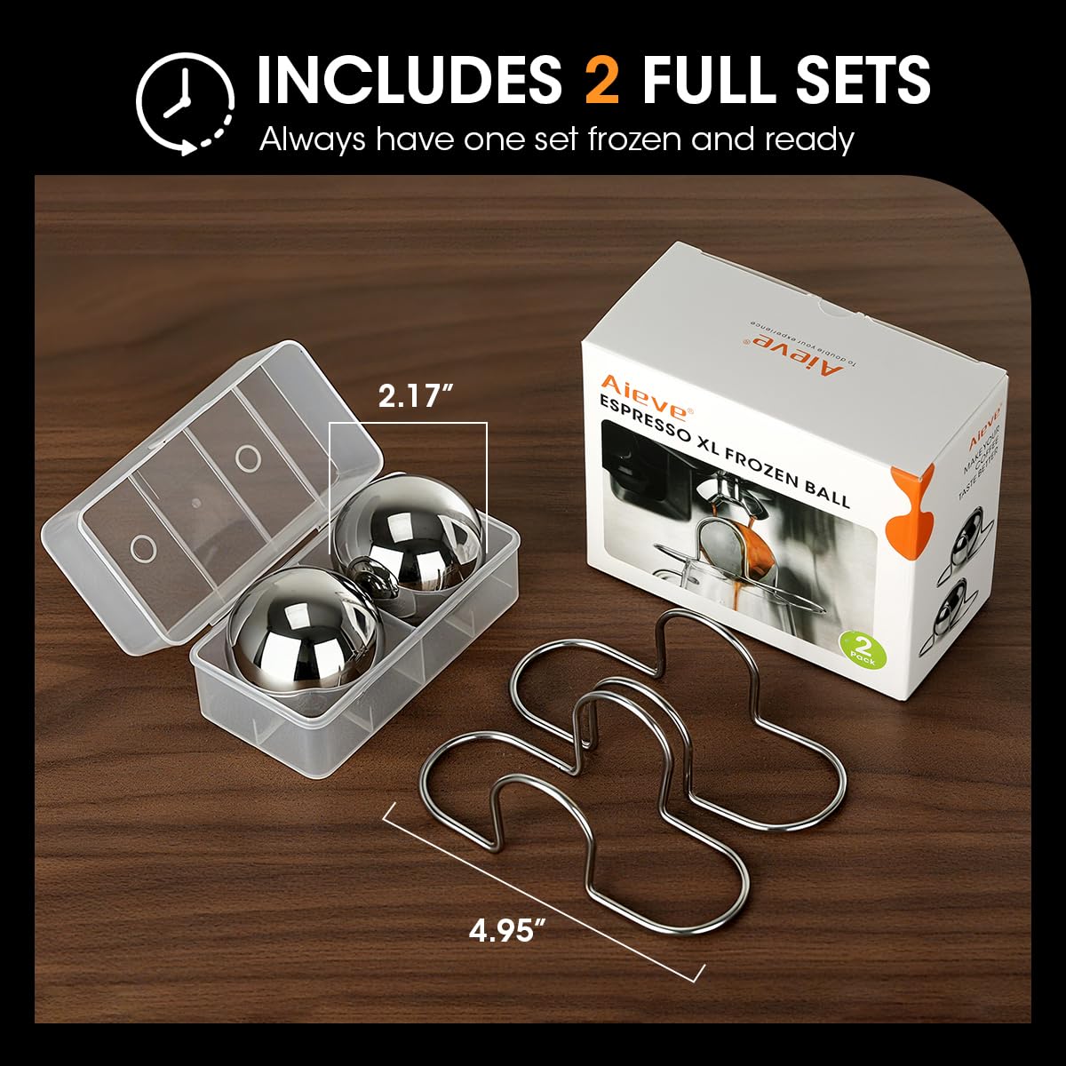 AIEVE XL gift-ready espresso accessory for coffee lovers.
