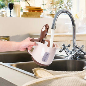 Aigostar kettle cleaning with vinegar demonstrates descaling