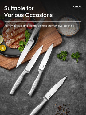 Aiheal packaging and branding on the knife set