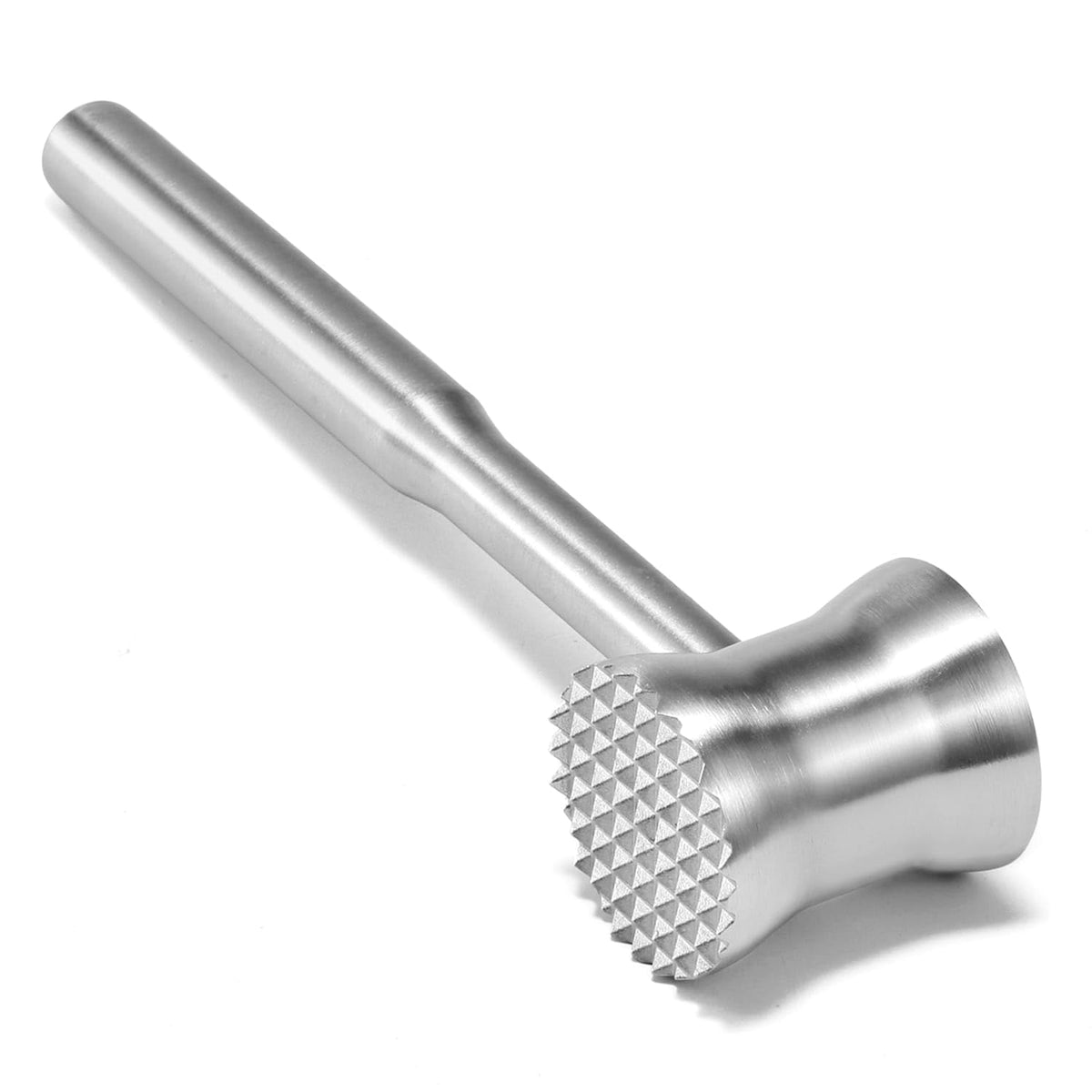 Aihomo dual-sided meat tenderizer for quick, even pounding of steaks.