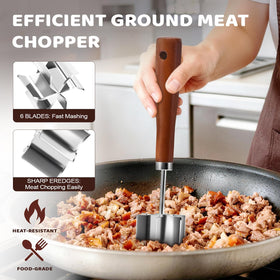 AIIHAC multi-use kitchen tool suitable for avocado, fruit, and vegetable prep.