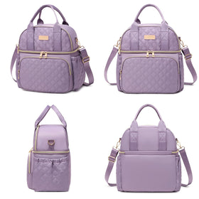 AIJIEKE lunch bag adjustable shoulder strap for comfortable carry.