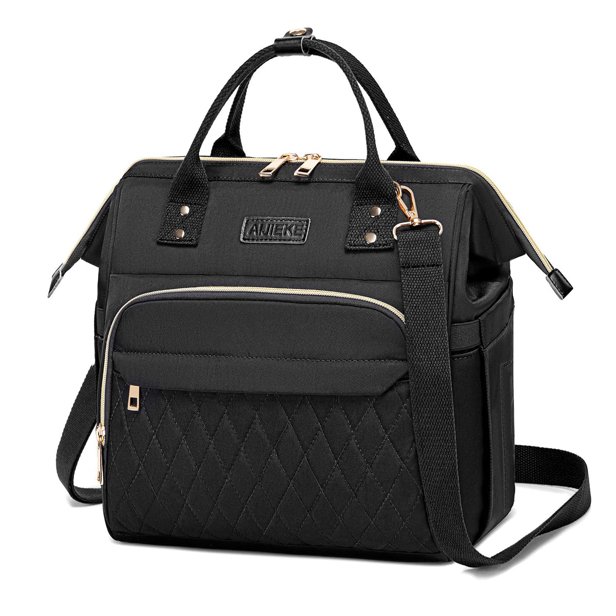 AIJIEKE lunch bag shows a spacious main compartment for meals