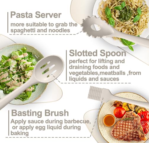 AIKKIL kitchen-tong grips safely and handles sizzling tasks