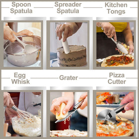 AIKKIL pasta-serve helps plate pasta neatly while protecting cookware