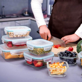 AILTEC freezer-safe glass preserves freshness for leftovers.