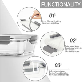 AILTEC high-borosilicate glass withstands temperature swings for safe reheating