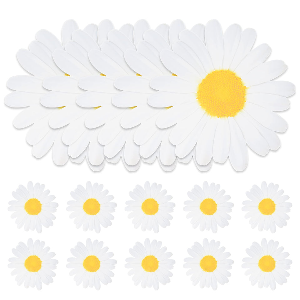 AimFun 50-pack daisy flower placemats add spring charm to tables