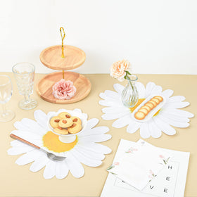 AimFun baby shower daisies create cheerful coordinated settings