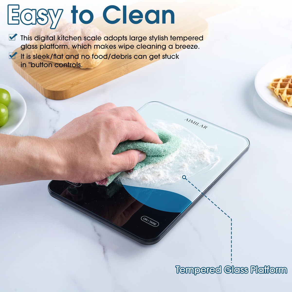 AIMILAR compact-modern design fits any kitchen counter