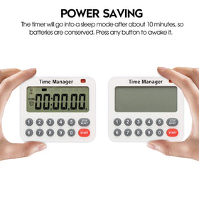 AIMILAR timer arrives with batteries included for immediate use