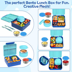 Aimsnk four-compartment divider keeps flavors separated and organized