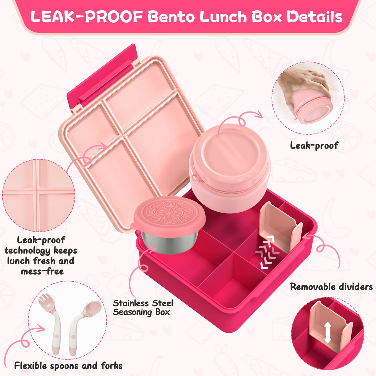 Aimsnk insulated lunch bag with handle enables easy carrying